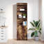 Highboard 50X35x180 Cm Engineered Wood-1897897326