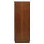 Armoire à vin en bois avec placage en noyer, 25 espaces, 3 tiroirs avec finition pour accueillir 25 bouteilles facilement