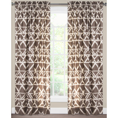 Treyton Semi Sheer Curtain Single Panel