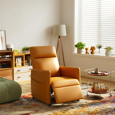 Fauteuil inclinable électrique pour adultes - Fauteuil inclinable électrique en velours avec repose-pieds et siège rembourré, fauteuil inclinable gris pour le salon