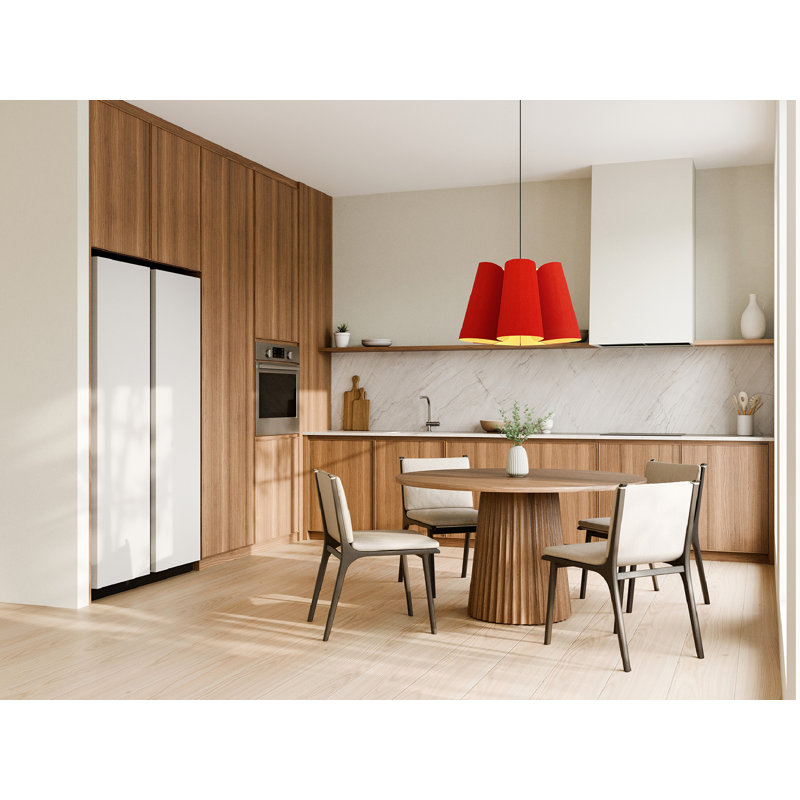 Julieta 1-Light Single Pendant, Red