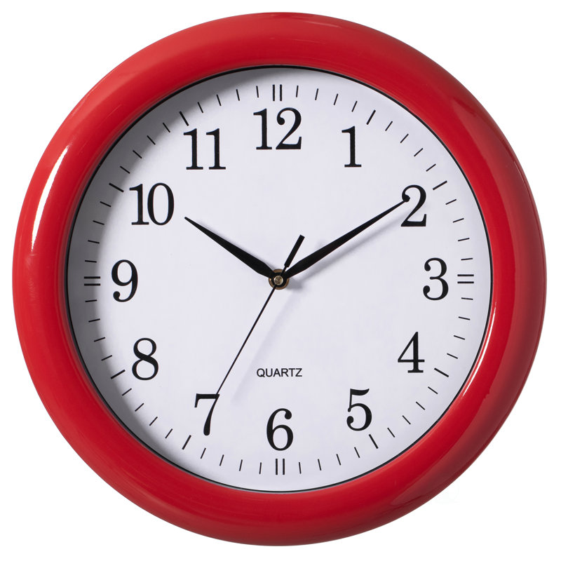 Wall Clock, Red