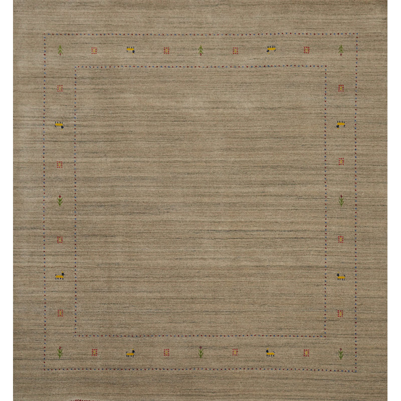 Tapis tribal Camel 8 x 8
