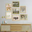 Cygne, pays, campagne, impressions florales, nature sauvage, minimalisme, rustique et confortable, impression sur papier, 7 pièces-92573502-92573501