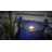 32.5" Ceramic Outdoor Water Fountain with LED Lights, Trickling Waterfall & Honeycomb Pot with KD Vivid Birds in Cobalt Blue Glaze for Garden Patio Balcony Oasis-381907389