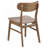 Walnut Solid Wood Dining Set-1580647721