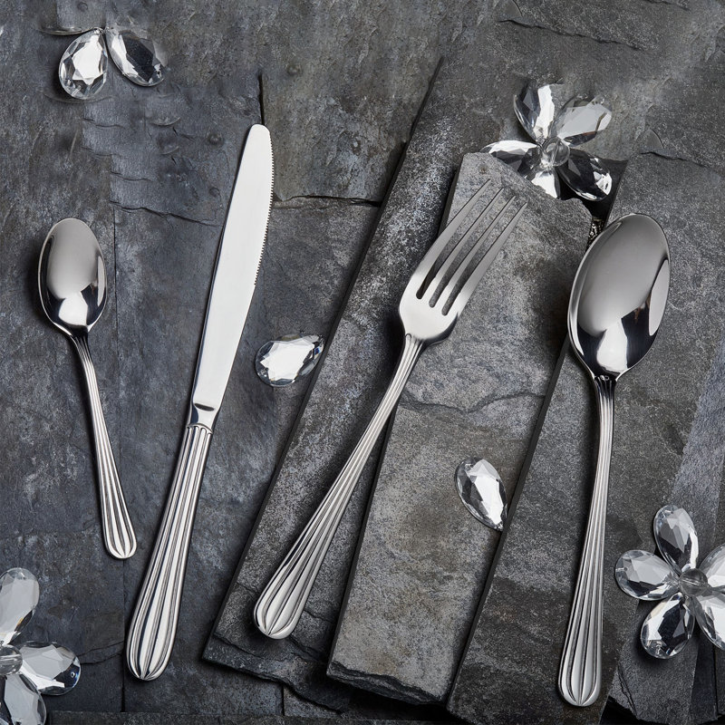 Ensemble de couverts Renoir, service pour 4, Argent argent