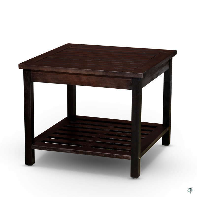 Table d'appoint à 2 tablettes Longs Peak Eucalyptus