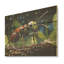«Forest Guardian Green Ant I», art mural sur bois de pin naturel-932615452