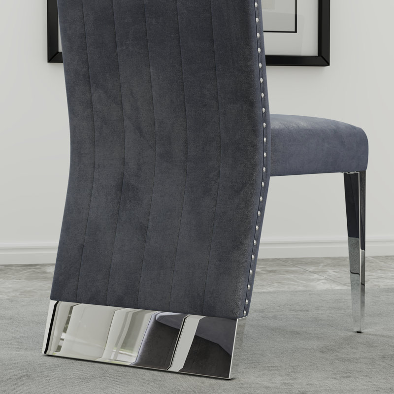  Chaise de salle à manger Parsons, Gris