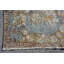 Tapis géométriques, grands tapis 5,4 x 9,4 pi, tapis bleu neutre, tapis rétro, tapis tissé à la main, tapis turc