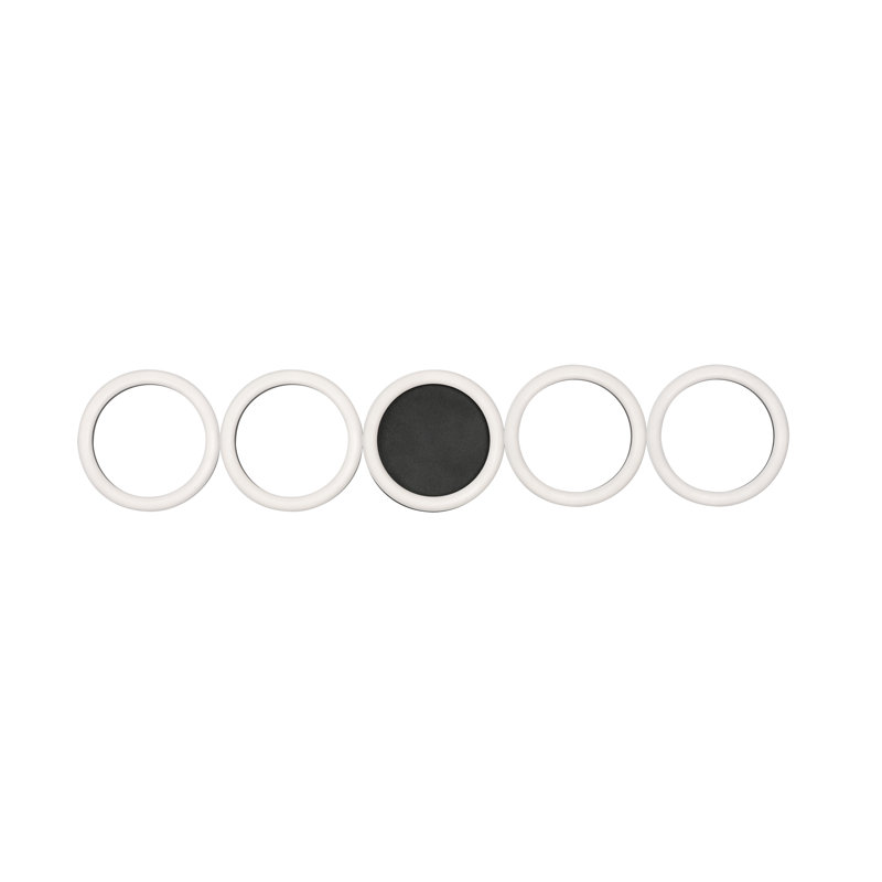 5 - Light Dimmable LED Vanity Light, Black
