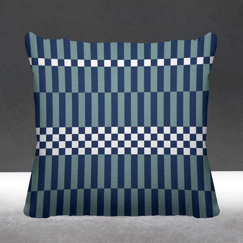 Housse de coussin d'intérieur Crystal Kente, 20 po X 20 po