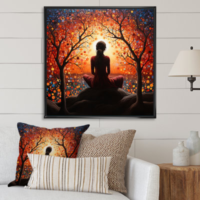 Orange, yoga noir en harmonie II