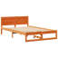 Bed Frame with Headboard Solid Pine Wood-2085284119-2085284127
