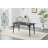 Rectangular Dining Table with metal legs-18958533