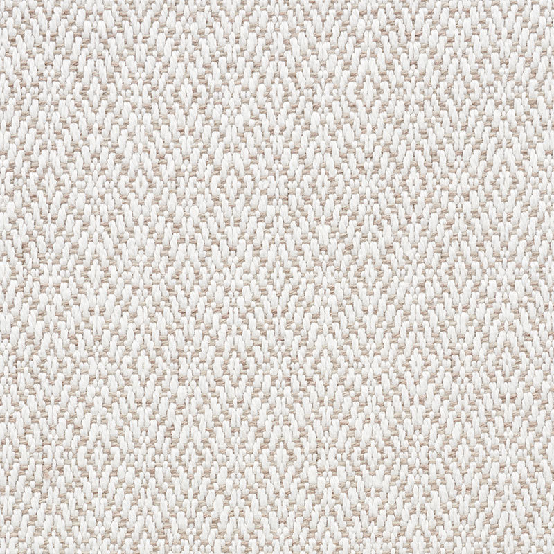 Tissu intérieur / extérieur tissé à losanges, Naturel