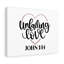Unfailing Love - Wrapped Canvas Print-676657635