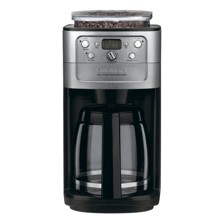  BLACK+DECKER 12-Cup Mill and Brew Coffee Maker, Black