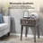 Cabral End Table with Storage - Nightstand with Drawer, Living Room-957580710