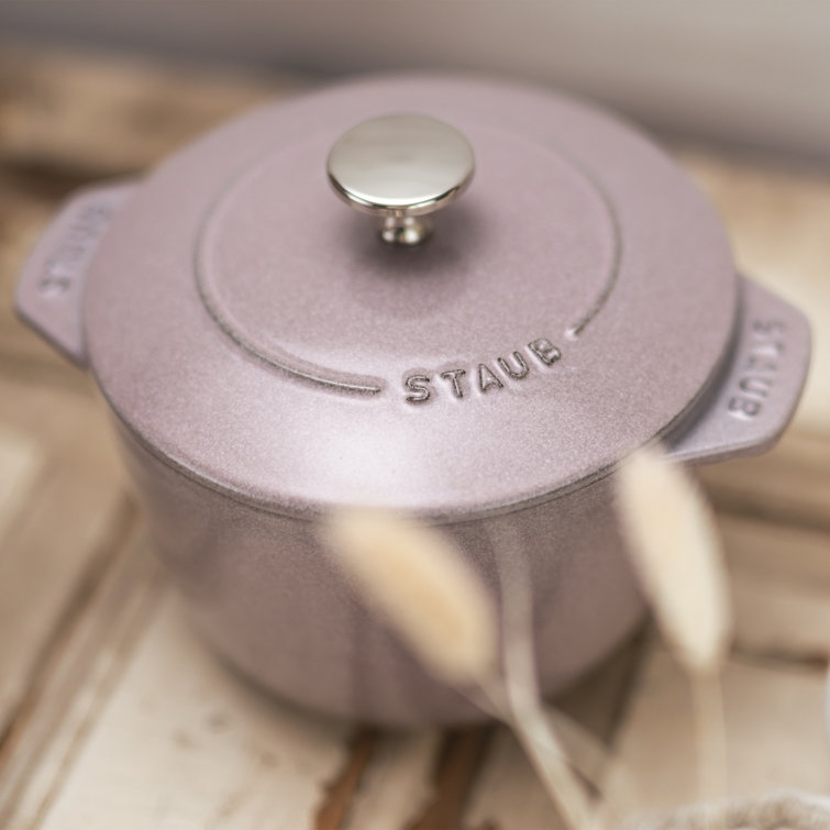 Staub Cast Iron 1.5-Quart Petite French Oven - Matte Black