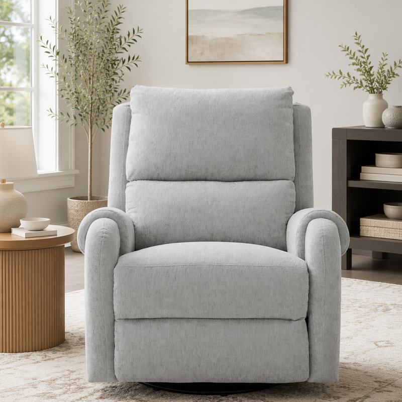 Fauteuil inclinable manuel avec massage, Gris