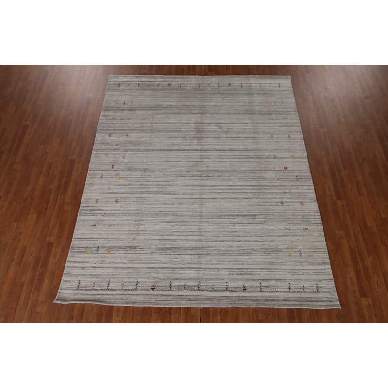 Tapis indien Handamade Gabbeh 8 x 10