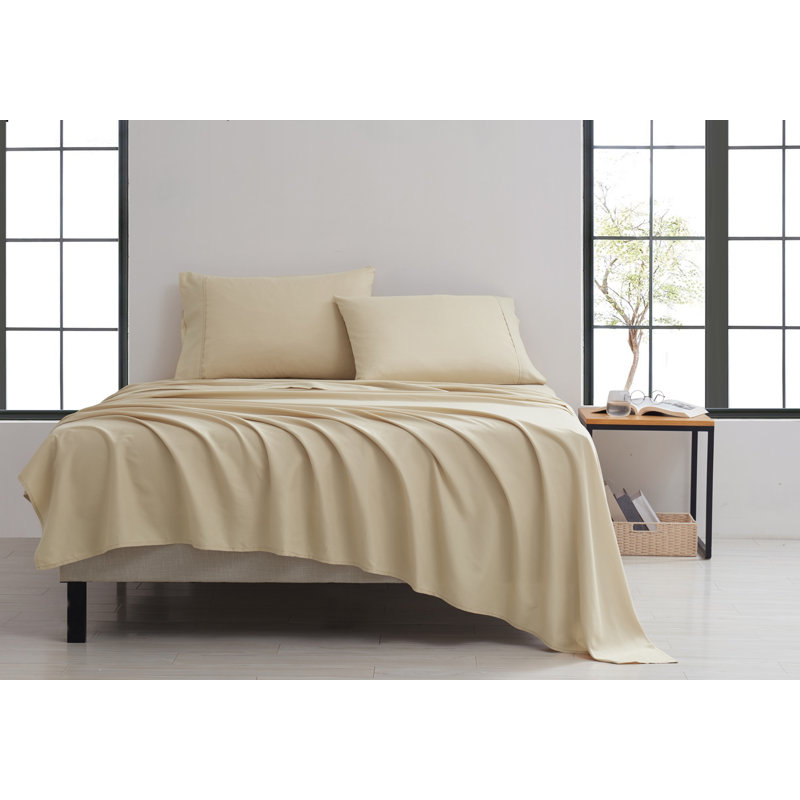 Ensemble de draps en sergé , Kaki, Grand