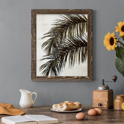 Palmier II - cadre photo, impression sur toile