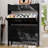Shoe Storage Cabinet with 2 Flip Drawer & Top Drawer, Adjustable Shoe Rack for Entryway-1608414405