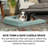 Paw Quilted Full Support L-Chaise Sofa Pet Bed-85364845-84018599-85364846