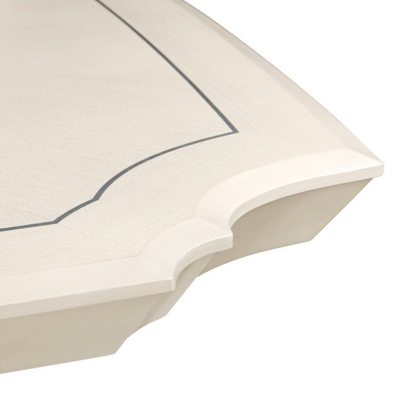 Fantosini Pedestal Dining Table - Silver Mist