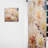 Dathan Beige Chrysanthemums dream collage - Chrysanthemums Curtain - Velvet Room Darkening - 1 panel-501394259