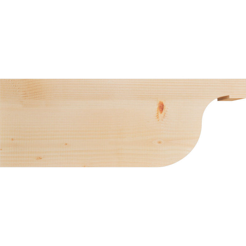 Queue de chevron lisse Del Monte, Sapin de Douglas, H 12 po x l 3 1/2 po x L 32 po