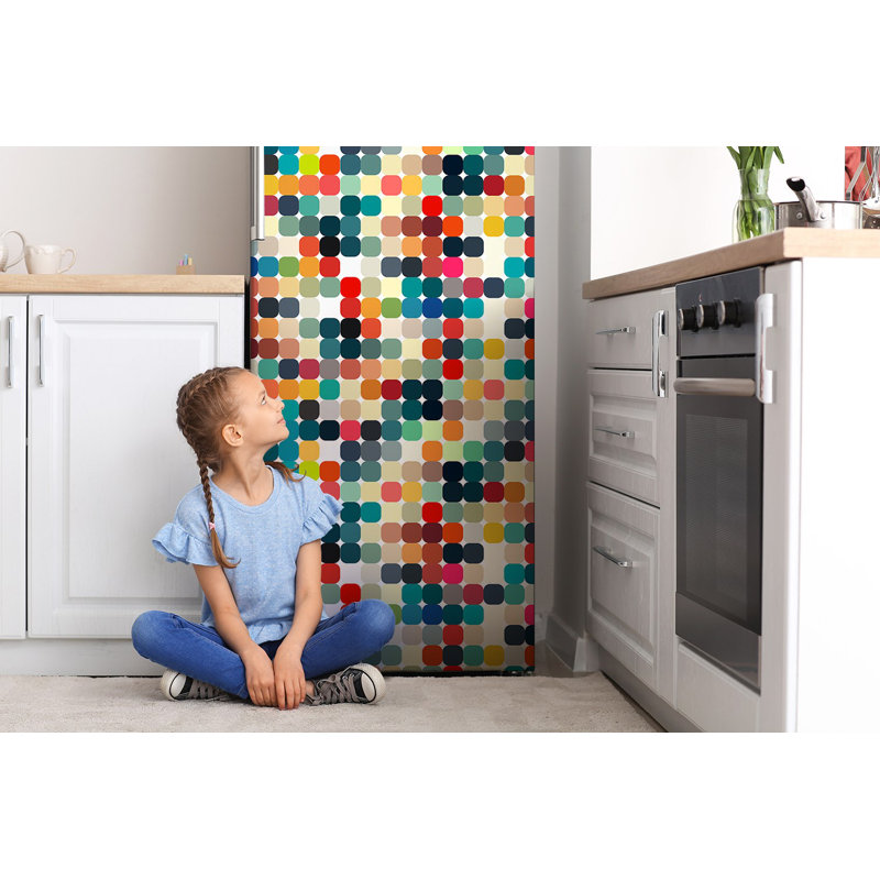 Abstract Door Decal