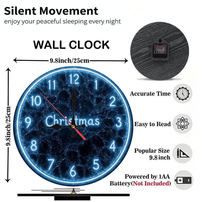 Christmas-Glowing-Clock-Face