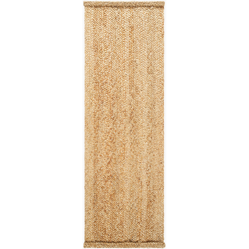 Artesia Hand Woven Jute Area Rug, Runner 3' x 10'