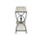 Agora White Travertine Console Table