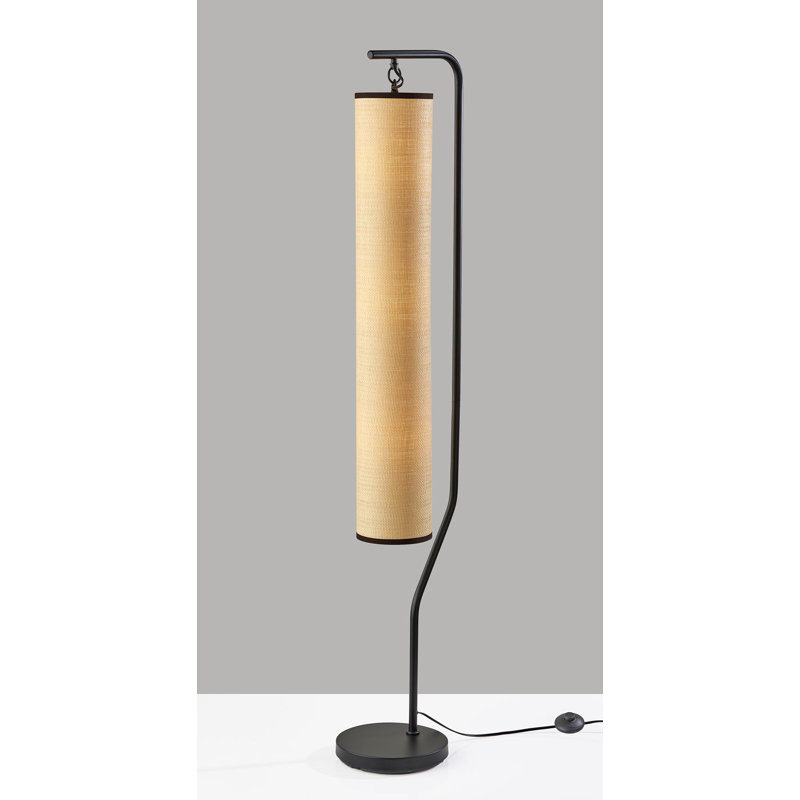 Lavondra 61'' Black Traditional Floor Lamp