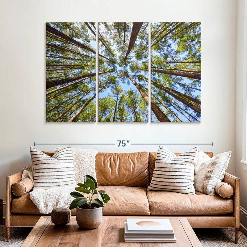 Harnek Towering Pine Trees, 42" H x 65" W