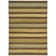 Vassar Striped Brown Area Rug