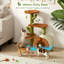 Arbre à chat Cactus avec perchoirs et poteaux en sisal, 36,6 po