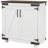 Modern Farmhouse Sideboard, Buffet Cabinet with Barn Style Door and Adjustable Shelf, Perfect for Kitchen and Entryway Storage