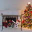 Porte-chaussette de Noël autoportant