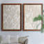 Earth Gravure III - ensemble de 2 peintures sur toile encadrées-1133104554-1133104537