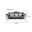 Canapé luxueux en tissu européen