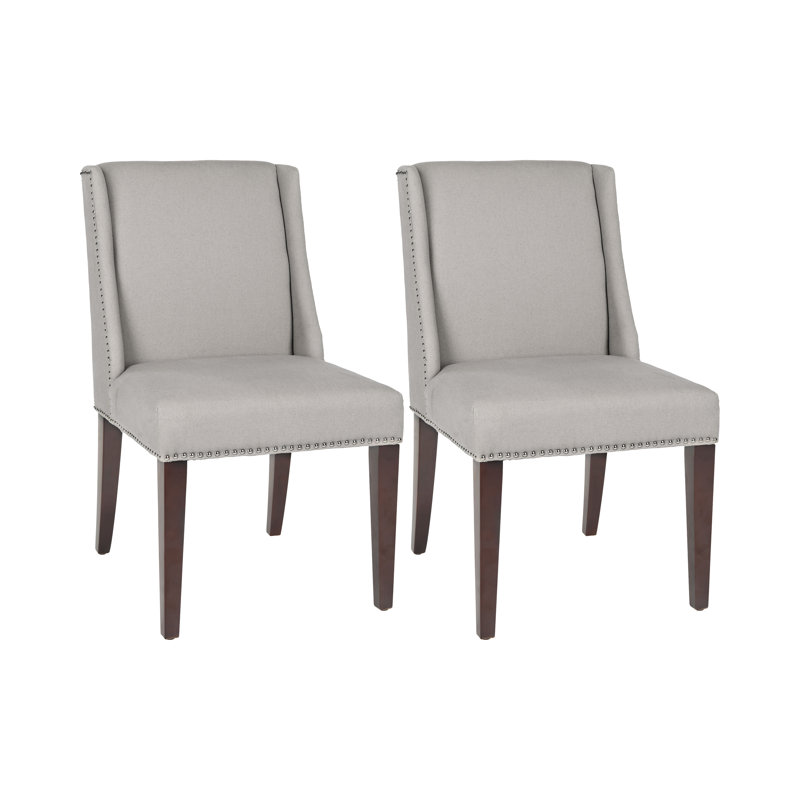Philllip 53.09cm H Upholstered Parsons Chair, Taupe