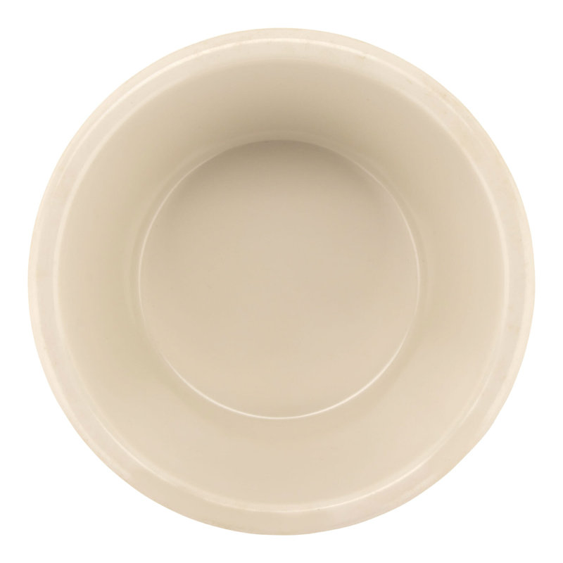 G.E.T. Melamine 12 Piece Ramekin / Soufflé Dish Bakeware Set, Ivory