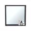 Armoire de rangement murale avec miroir