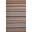 Striped Area Rug in Brown/Gray/Black